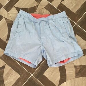 Birddogs Light Blue Men’s Athletic Shorts  Coral Short Liner Size Large short